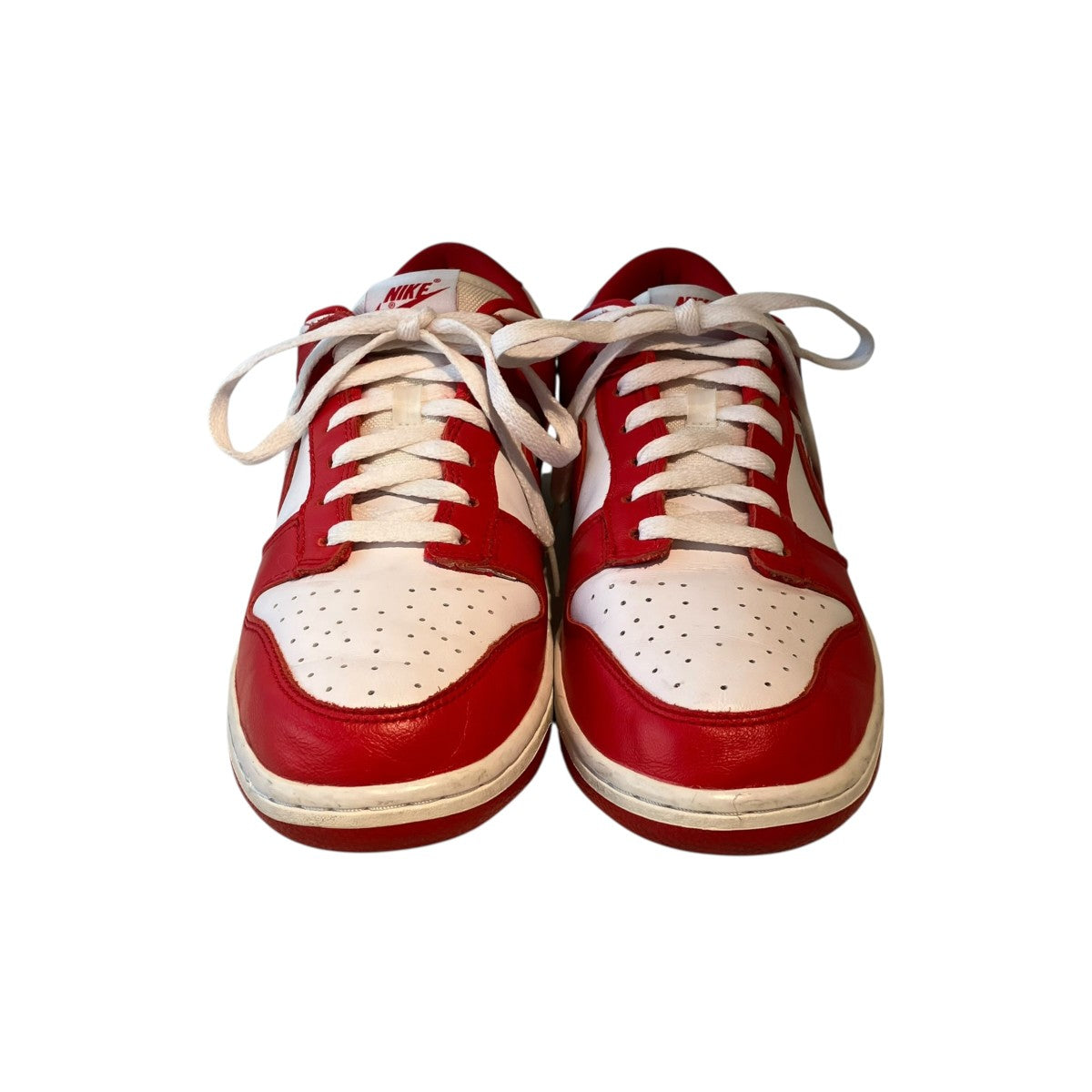 NIKE Dunk Low SP White and University RedローカットスニーカーCU1727-100 古着・中古-3枚目のアイテム画像