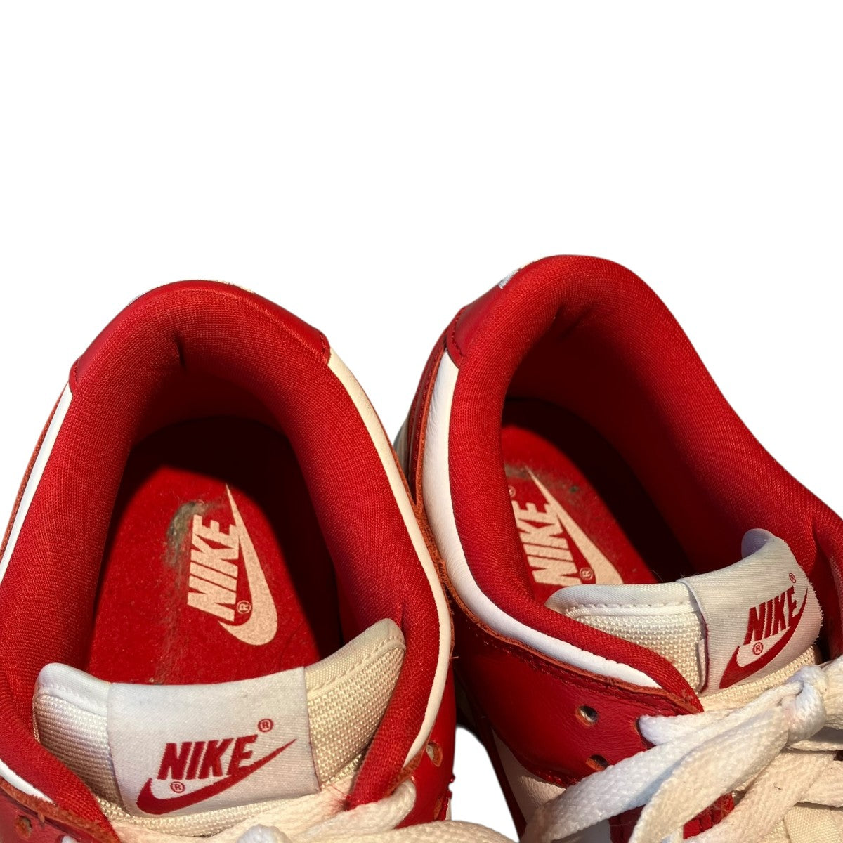 NIKE Dunk Low SP White and University RedローカットスニーカーCU1727-100 古着・中古-7枚目のアイテム画像