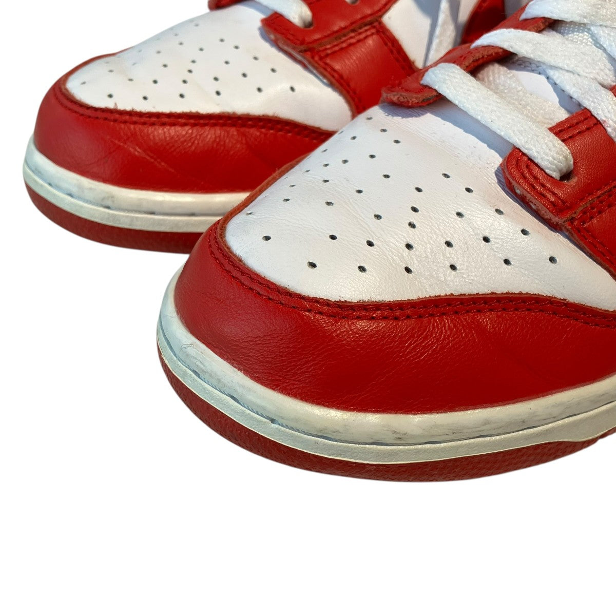 NIKE Dunk Low SP White and University RedローカットスニーカーCU1727-100 古着・中古-8枚目のアイテム画像
