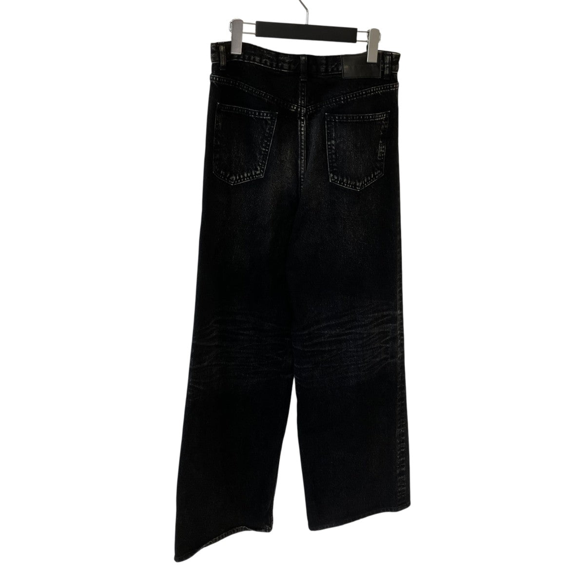 ウォッシュドワイドデニムパンツ2A005-0324-35