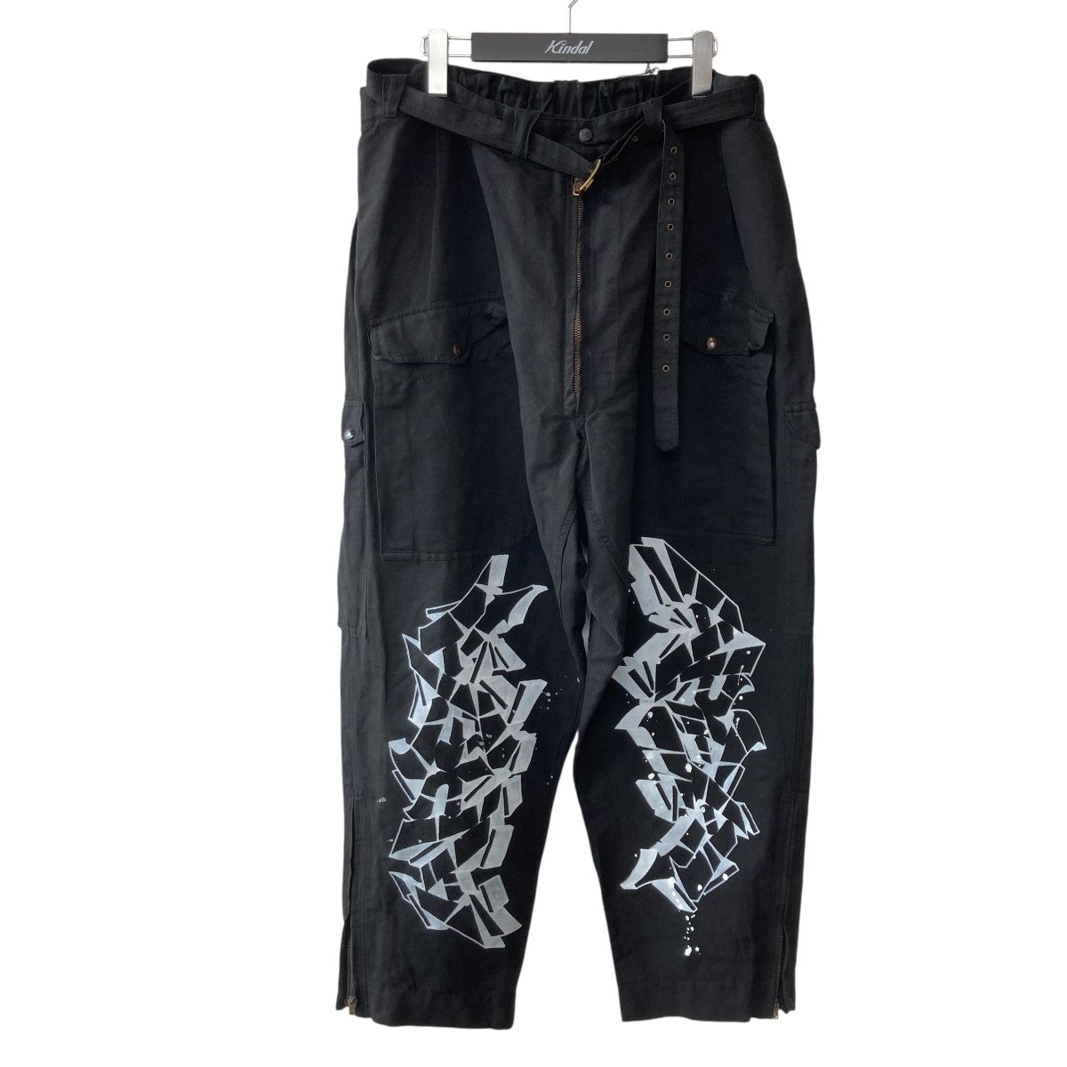 Children of the discordance SUI HAND PANINTING MILITARY TROUSERSワイドタックパンツDISPT-005 古着・中古-1枚目のアイテム画像