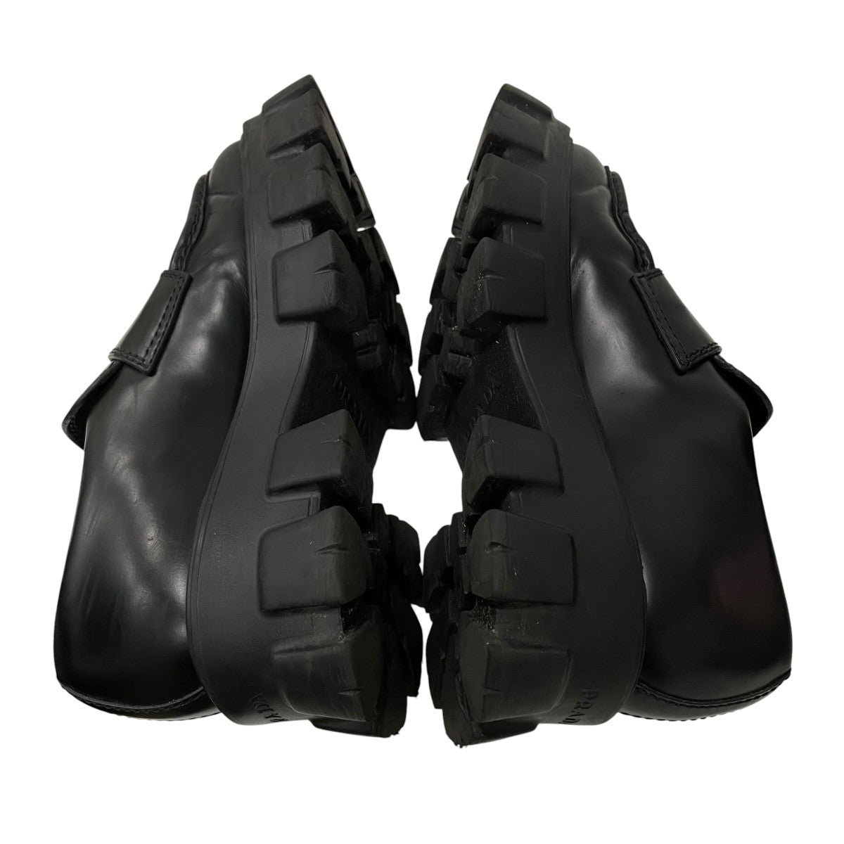 PRADA モノリス ブラッシュドレザーローファー2DEI29 古着・中古-5枚目のアイテム画像