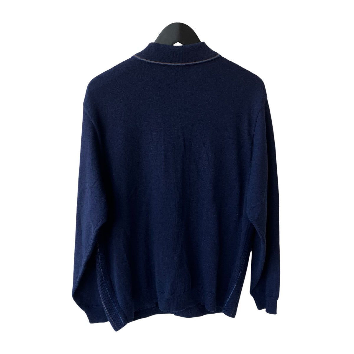 25SSHerringbone Cardiganニットポロシャツ