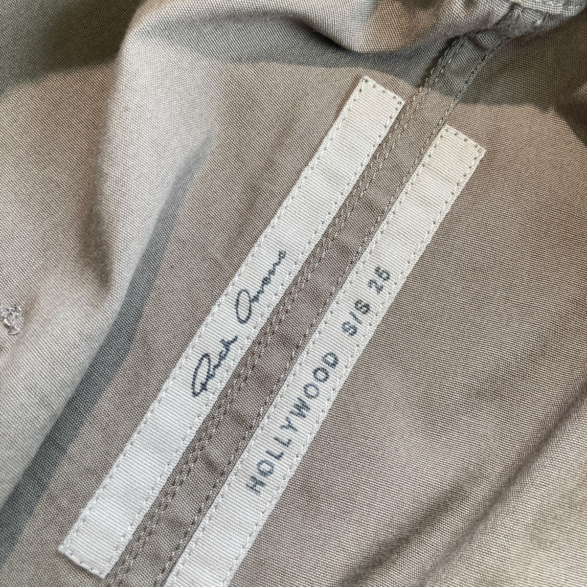 RICK OWENS BELA PODSハーフパンツRU01E5349-TE 古着・中古-4枚目のアイテム画像