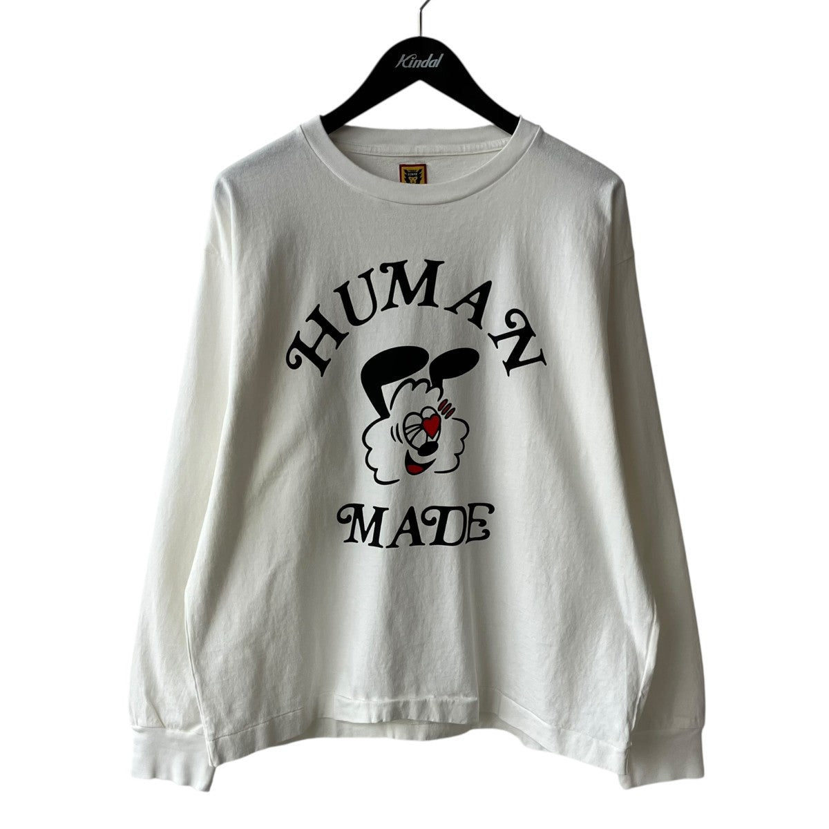 HUMAN MADE Girls Don’t Cry VALENTINE’S DAY L S T-SHIRTロングカットソーXX25CS002 古着・中古-1枚目のアイテム画像