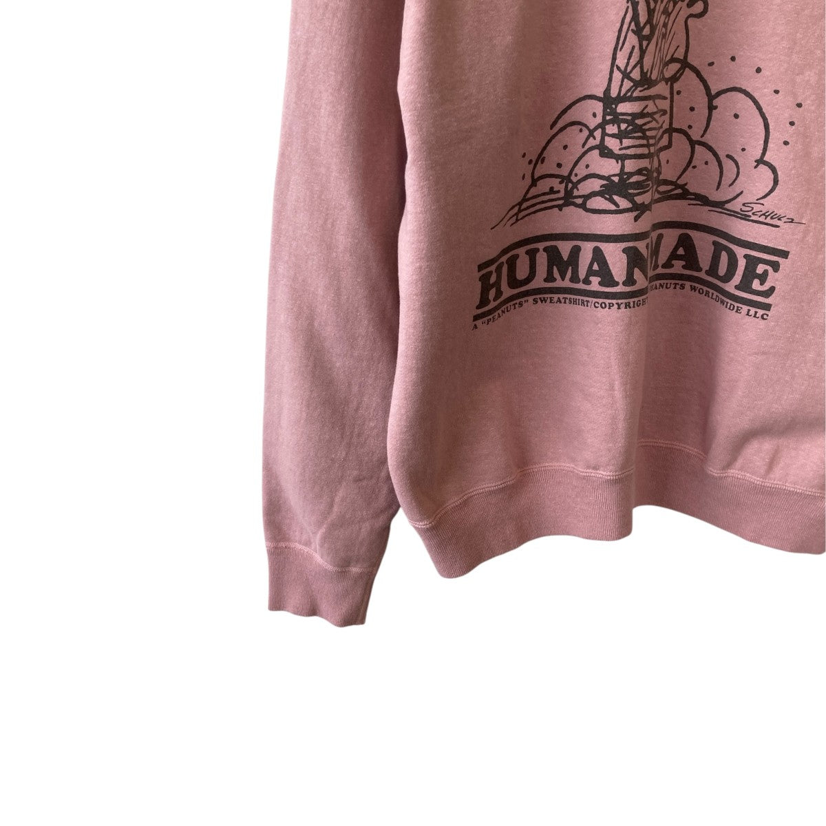 HUMAN MADE(ヒューマンメイド) Peanuts Sweatshirtトレーナー ピンク