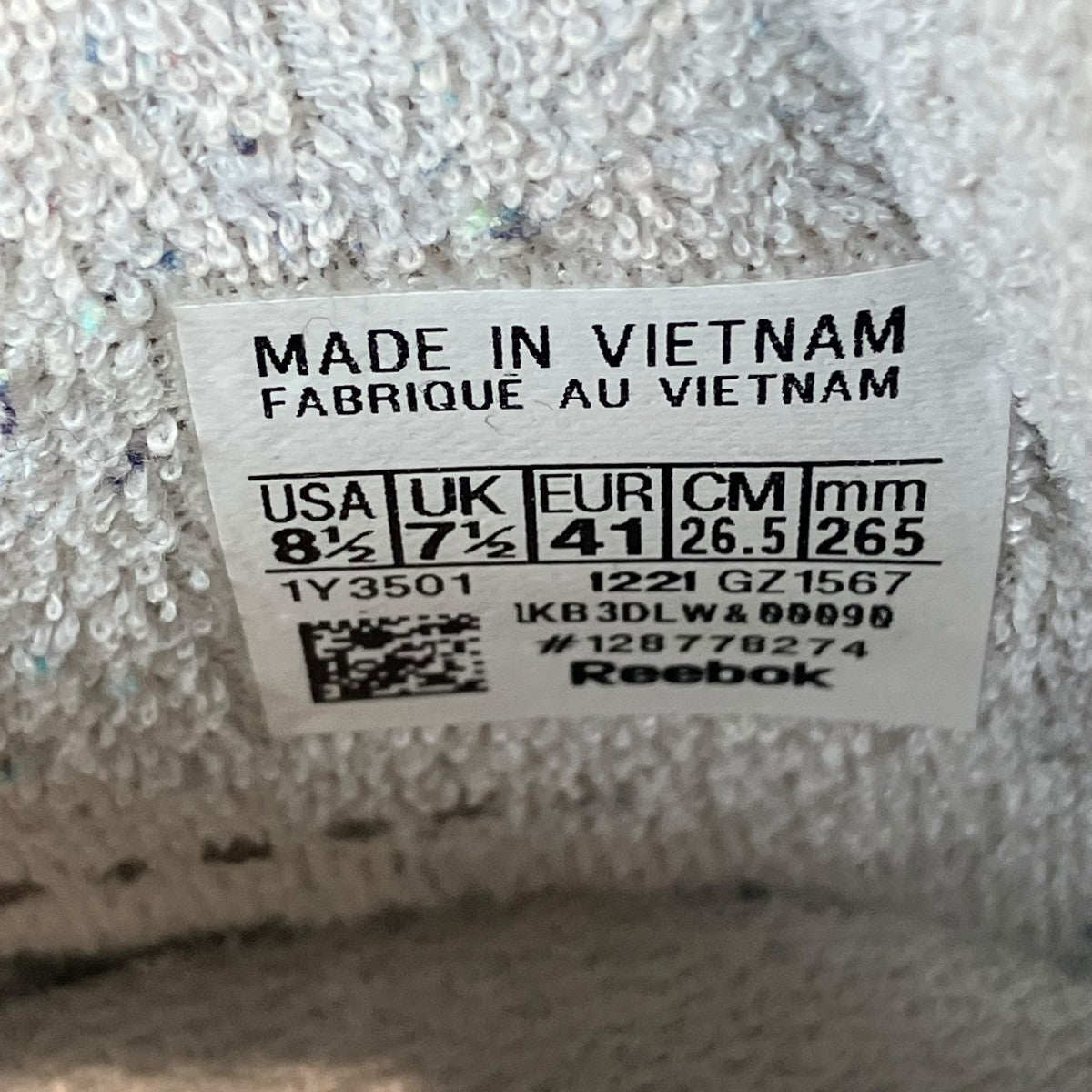 REEBOK CLUB C 85 Tyrrell Winston FOOTWEARスニーカーGZ1567 古着・中古-6枚目のアイテム画像