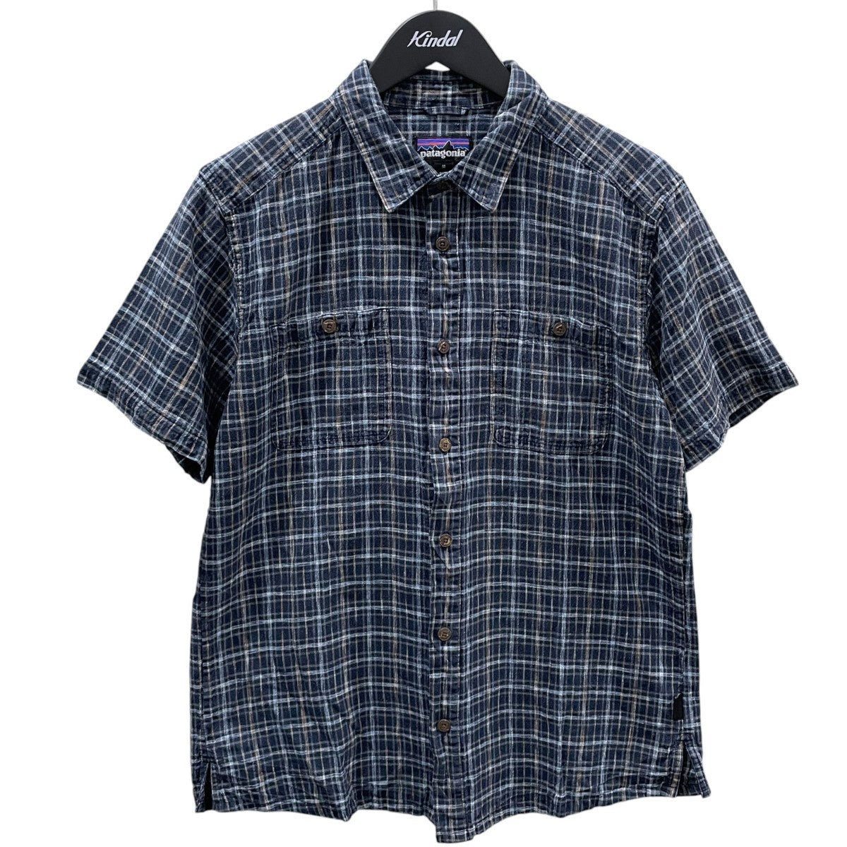 24SS チェック柄半袖シャツ Back Step Shirt バックステップシャツ 53139SP24