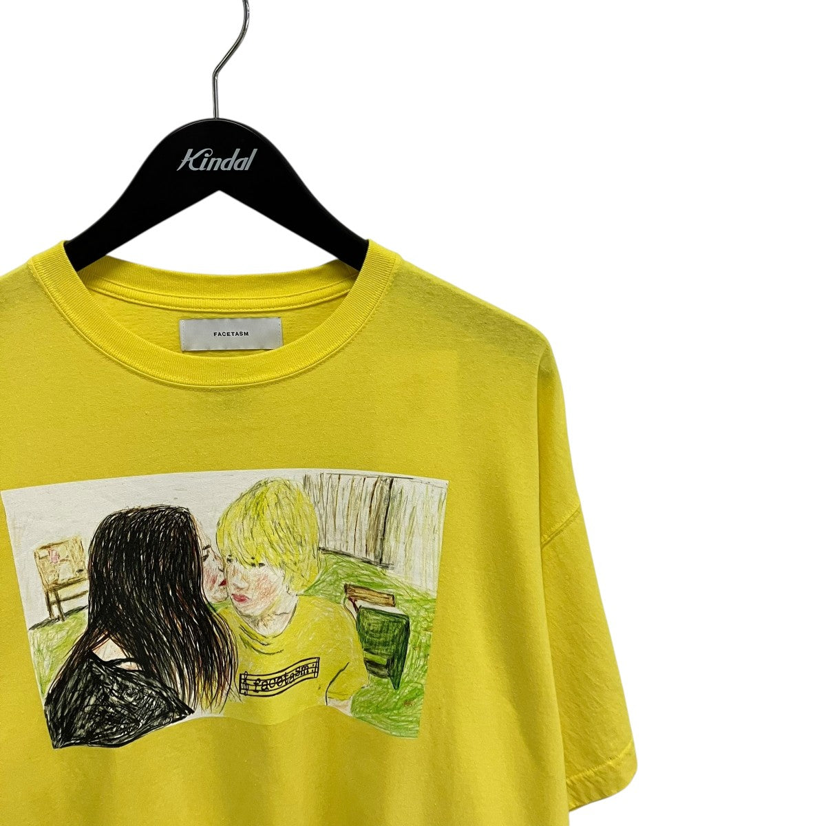 FACETASM MOVIE BIG TEETシャツNAT-TEE-U12 古着・中古-3枚目のアイテム画像