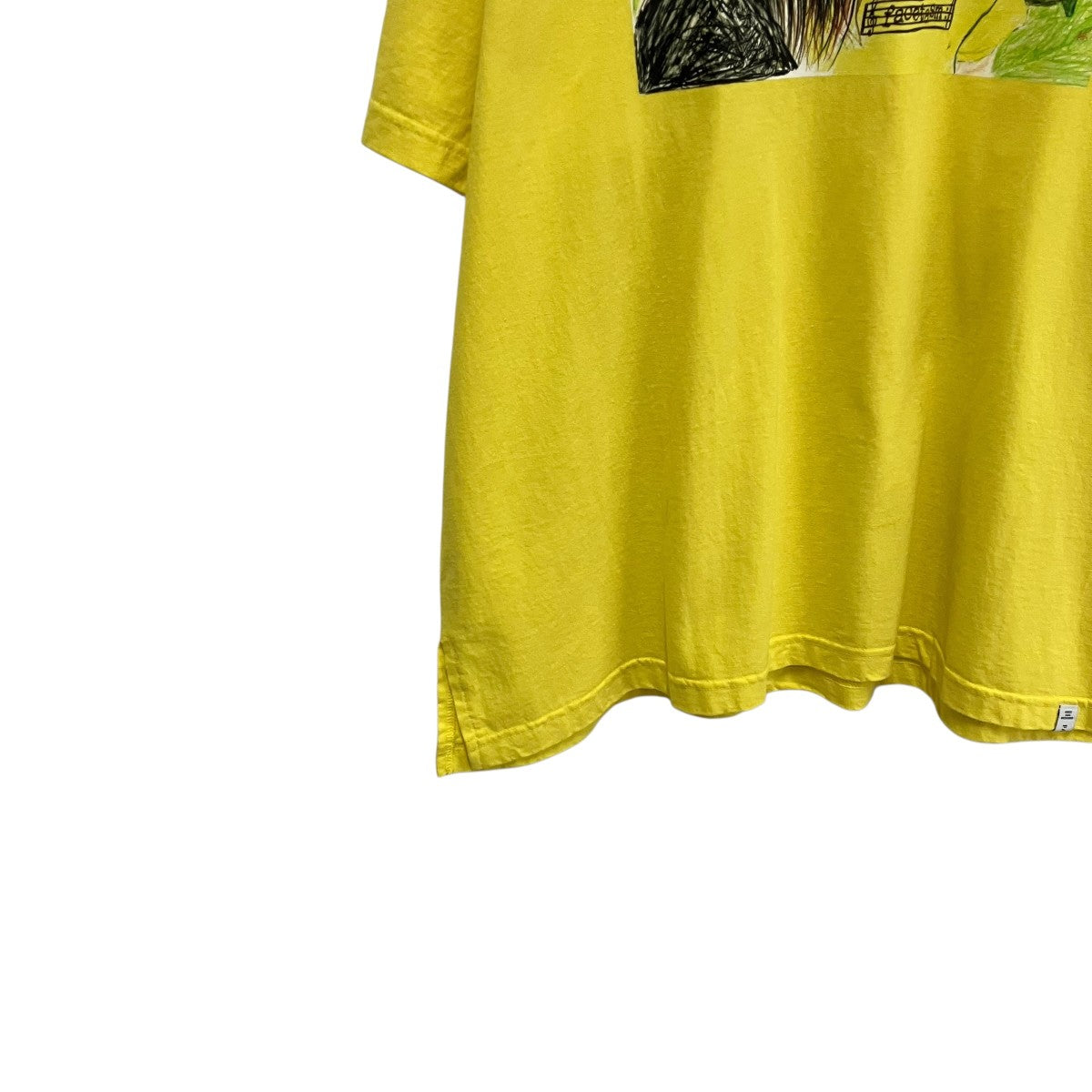 FACETASM MOVIE BIG TEETシャツNAT-TEE-U12 古着・中古-4枚目のアイテム画像