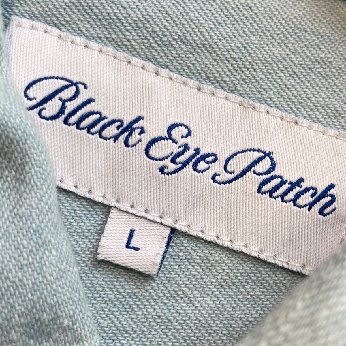 BlackEyePatch デニムシャツ 古着・中古-3枚目のアイテム画像
