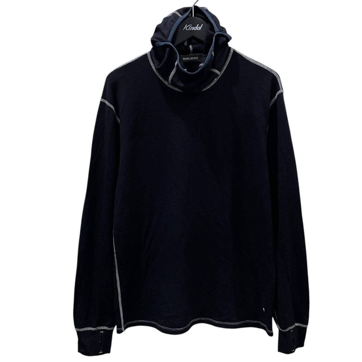 NULABEL CM1YOK42 フーデッドカットソー BALACLAVA TEE バラクラバティー 512506 古着・中古-1枚目のアイテム画像