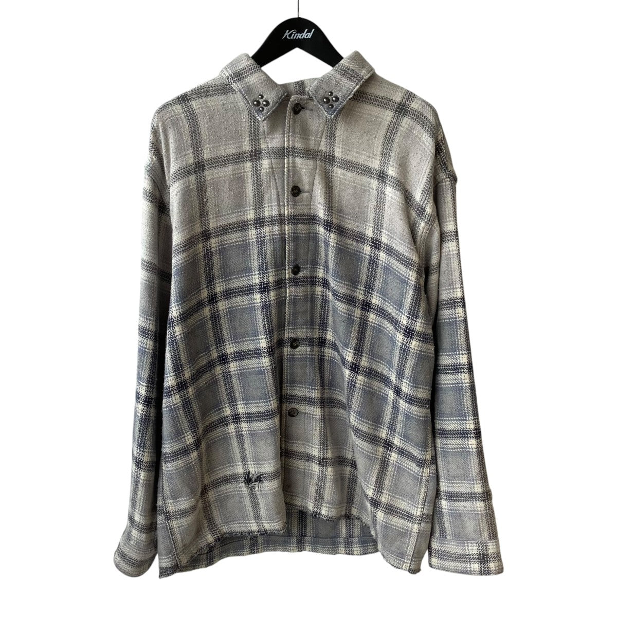 26SS81 STUDS CHECK SHIRTSネルシャツ2601020203