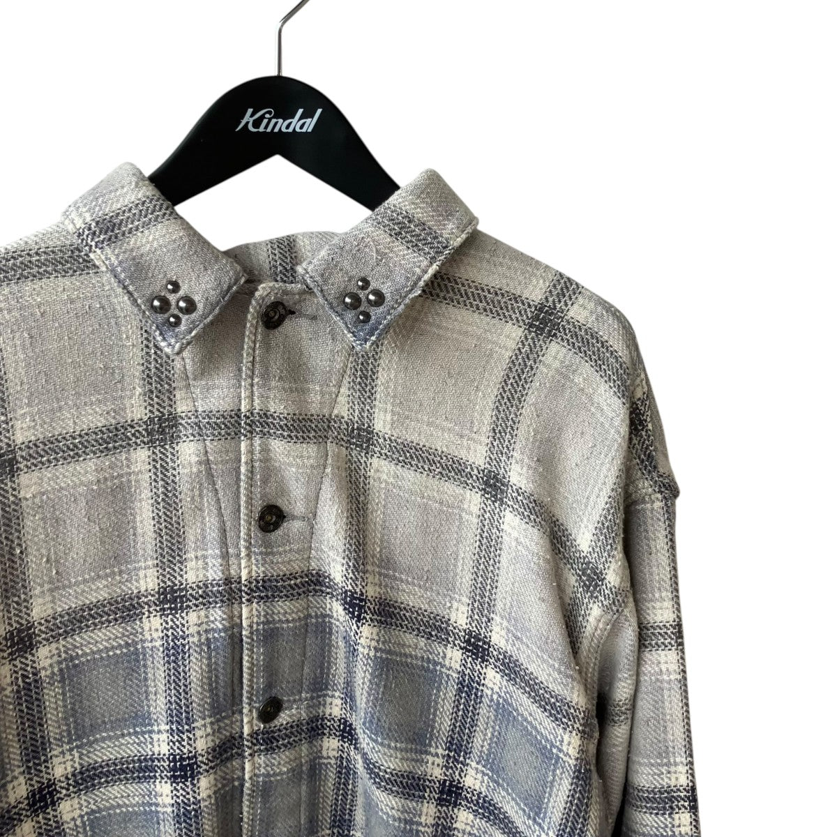 26SS81 STUDS CHECK SHIRTSネルシャツ2601020203