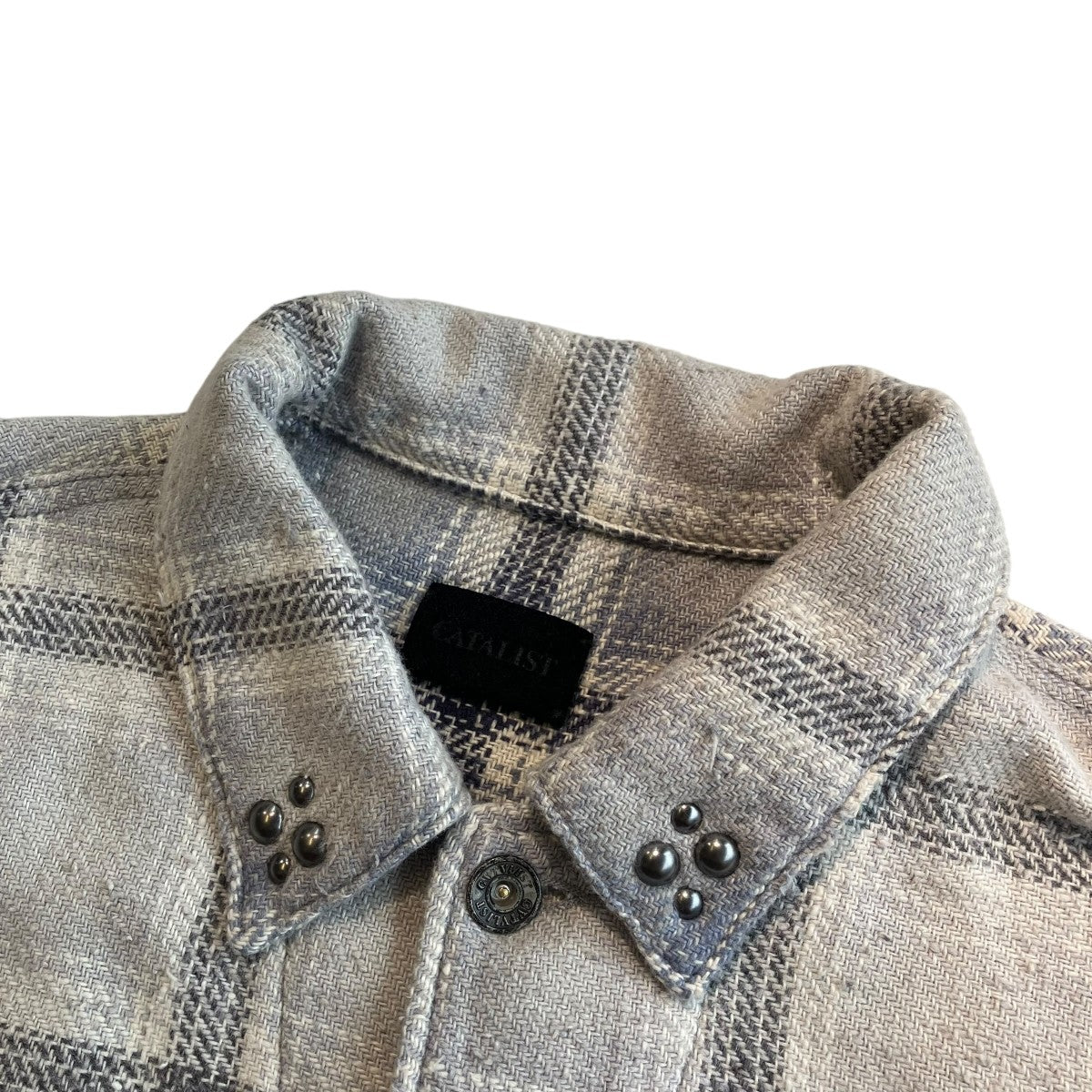 26SS81 STUDS CHECK SHIRTSネルシャツ2601020203