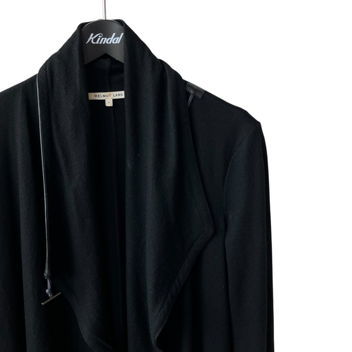 HELMUT LANG ヘルムートラング カーディガン 定価4万　新品未使用　黒 HELMUT LANG(ヘルムートラング) カーディガン16-9903530 16-9903530