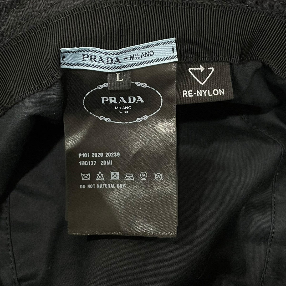 PRADA Re-Nylonバケットハット1HC137 古着・中古-6枚目のアイテム画像