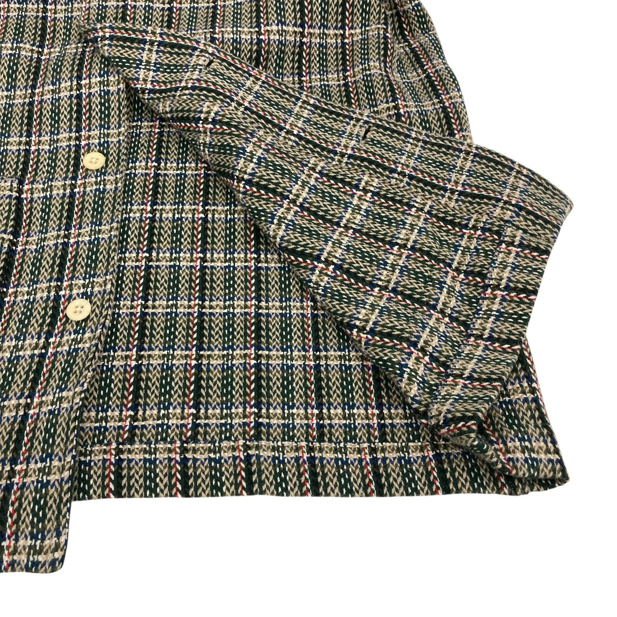 ORIGINAL MADRAS Trading COMPANY チェックシャツジャケット 古着・中古-5枚目のアイテム画像