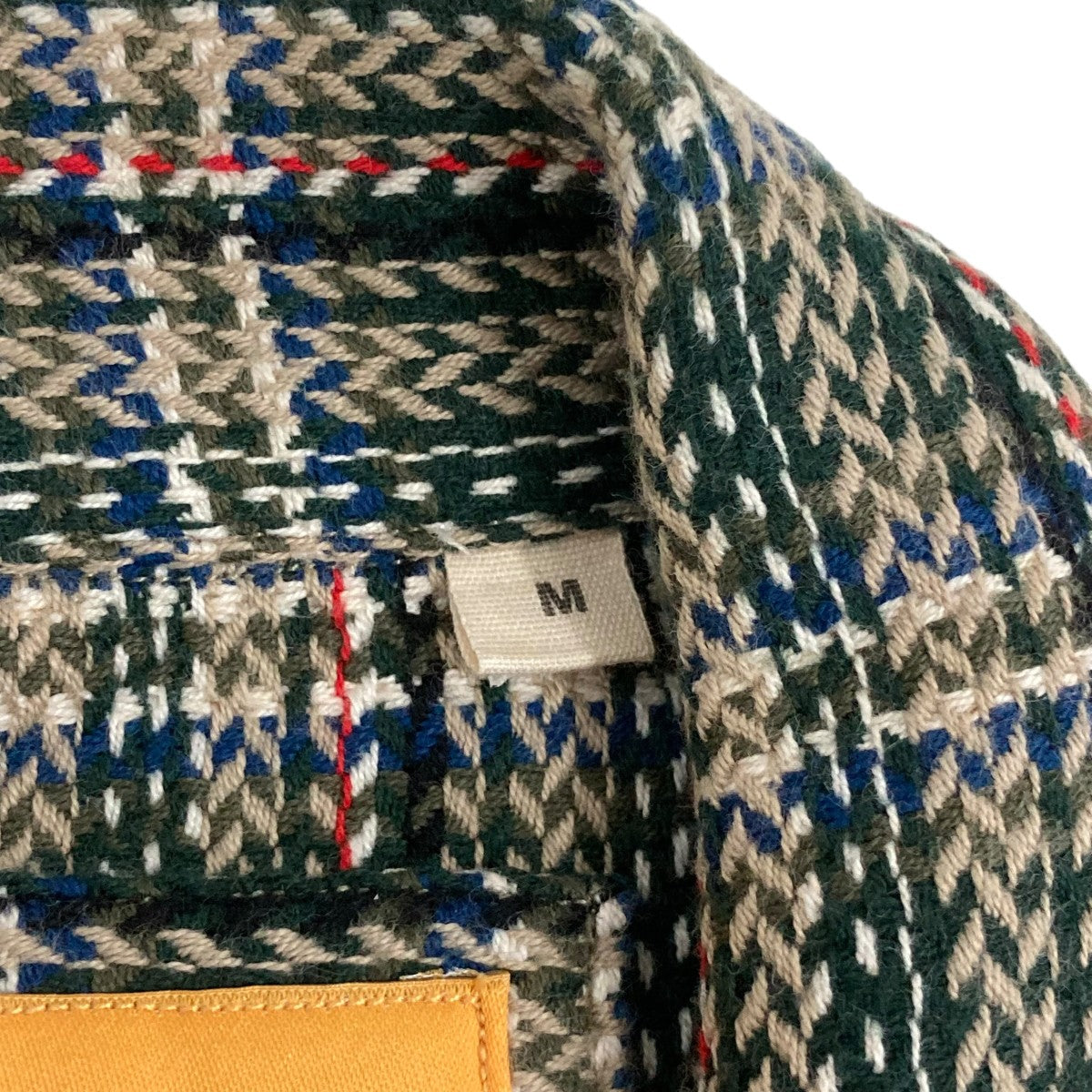 ORIGINAL MADRAS Trading COMPANY チェックシャツジャケット 古着・中古-6枚目のアイテム画像