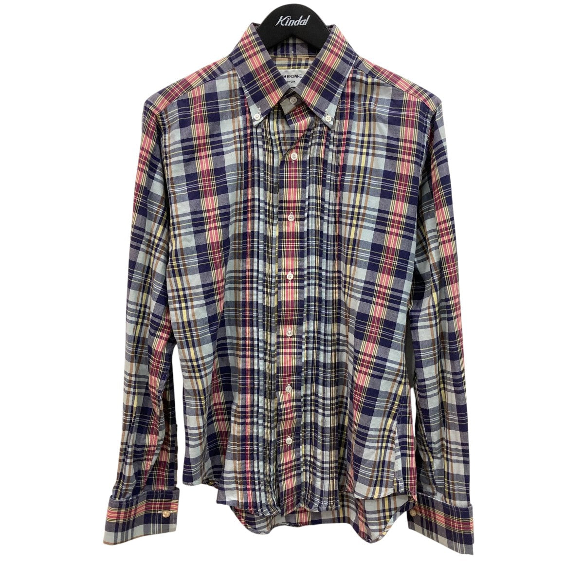 THOM BROWNE． NEW YORK 長袖シャツ 古着・中古-1枚目のアイテム画像