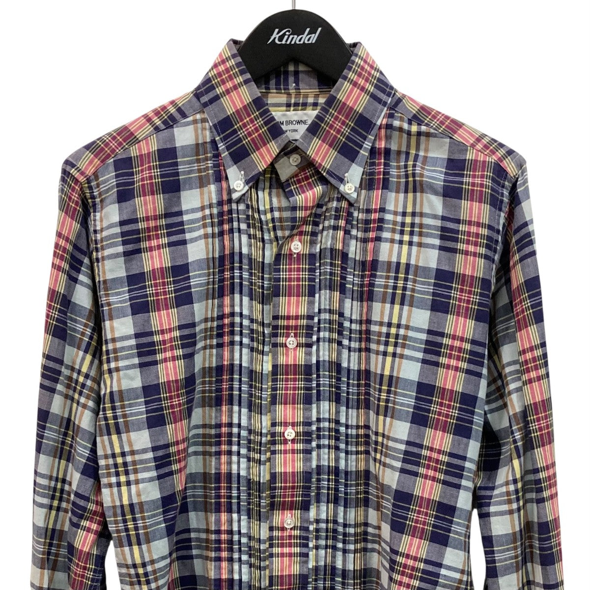 THOM BROWNE． NEW YORK 長袖シャツ 古着・中古-2枚目のアイテム画像