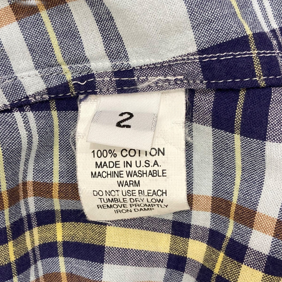 THOM BROWNE． NEW YORK 長袖シャツ 古着・中古-6枚目のアイテム画像