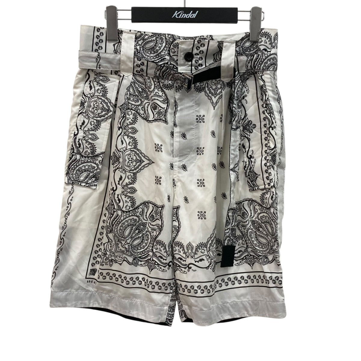 sacai ハーフパンツ1901914M 古着・中古-1枚目のアイテム画像