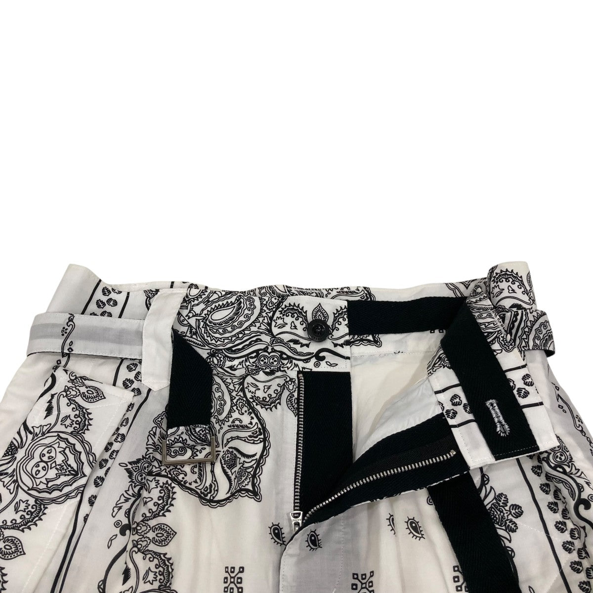 sacai ハーフパンツ1901914M 古着・中古-3枚目のアイテム画像