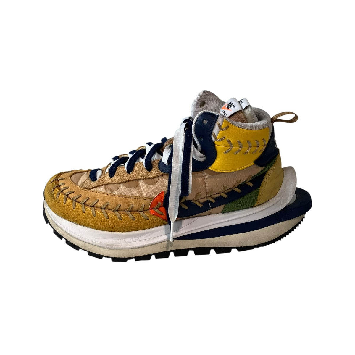 sacai×Jean Paul GAULTIER×NIKE VaporWaffle Sesame／Multi ColorスニーカーDH9186-200 古着・中古-2枚目のアイテム画像