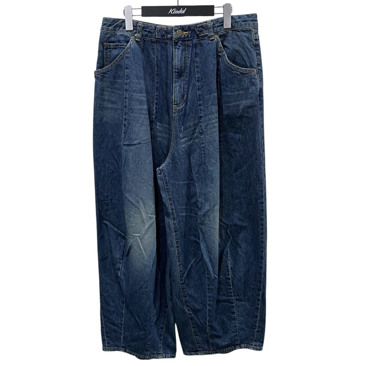 26SS ワイドデニムパンツ H．D． Pant - 5 Pocket Jean ／ 12oz Denim ヒザデルパンツ 5ポケットジーンズ 12オンスデニム SX201