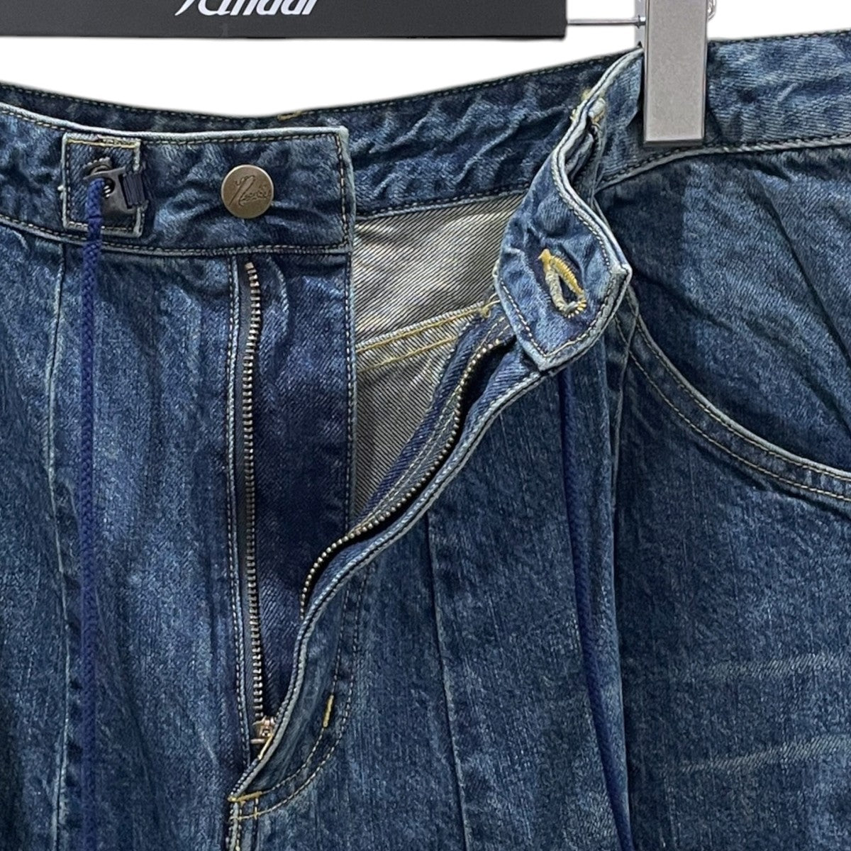 26SS ワイドデニムパンツ H．D． Pant - 5 Pocket Jean ／ 12oz Denim ヒザデルパンツ 5ポケットジーンズ 12オンスデニム SX201