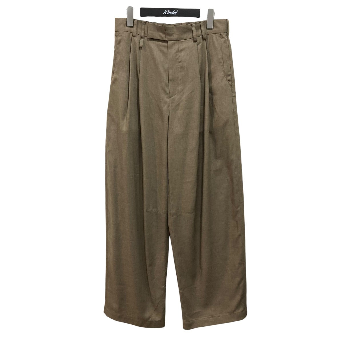 STUDIOUS Summer Woolycupra CurveSlacksスラックス116341008 古着・中古-1枚目のアイテム画像