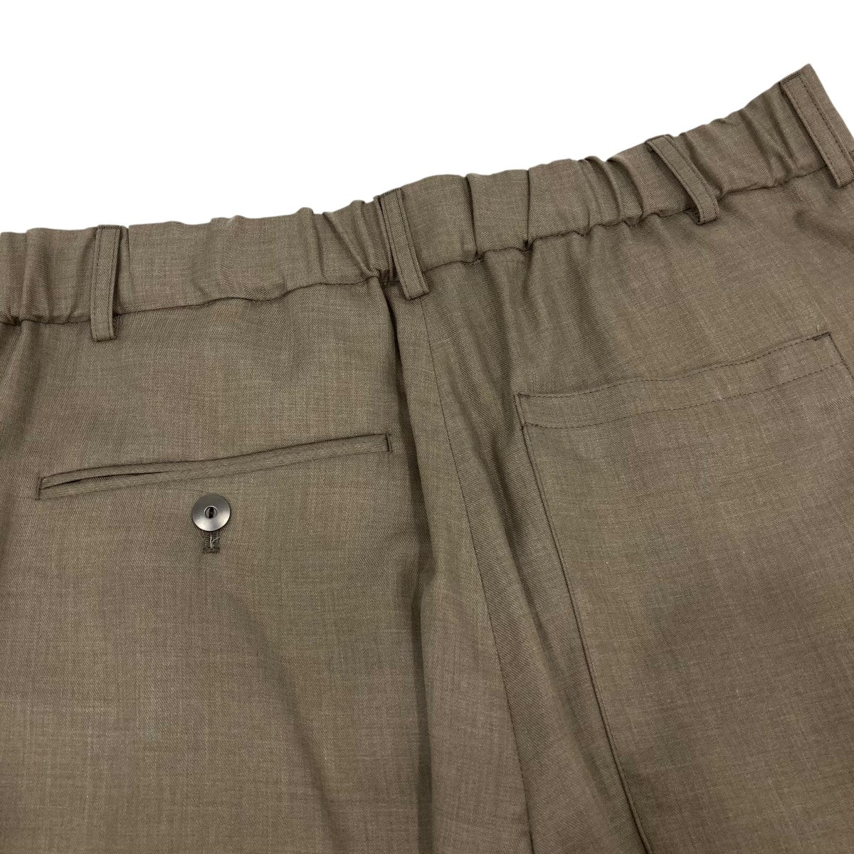 STUDIOUS Summer Woolycupra CurveSlacksスラックス116341008 古着・中古-4枚目のアイテム画像