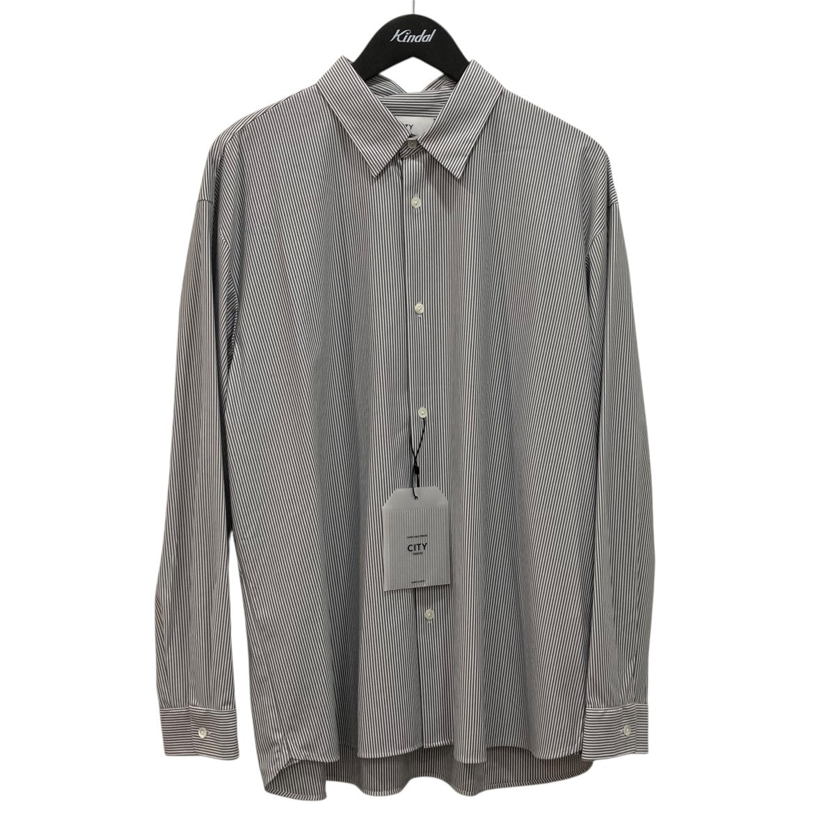CITY TOKYO KANEMASA KNITレギュラー長袖シャツ245200004 古着・中古-1枚目のアイテム画像