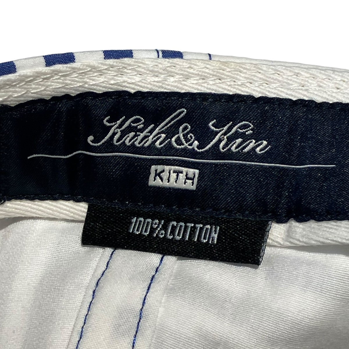 Serif Striped Capキャップ
