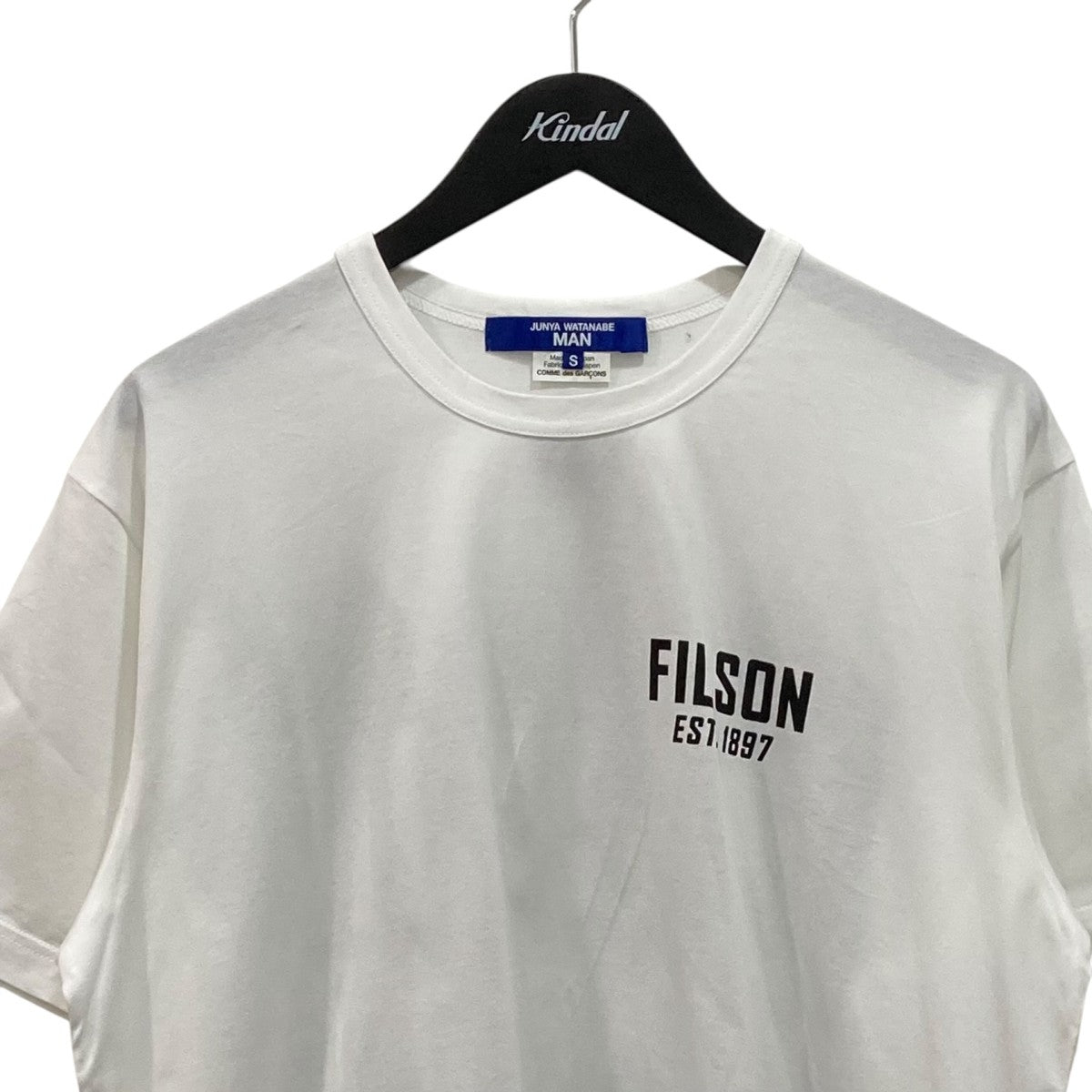 JUNYA WATANABE MAN 綿天竺 FILSON半袖カットソーWPT002 古着・中古-2枚目のアイテム画像