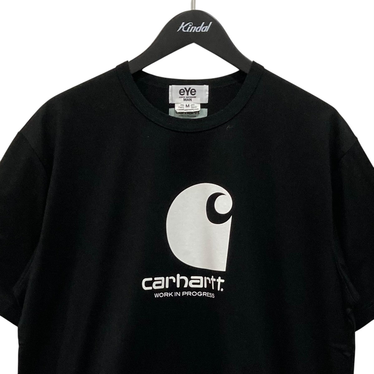 JUNYA WATANABE MAN×Carhartt 綿度詰め天竺半袖カットソーWMT901 古着・中古-2枚目のアイテム画像