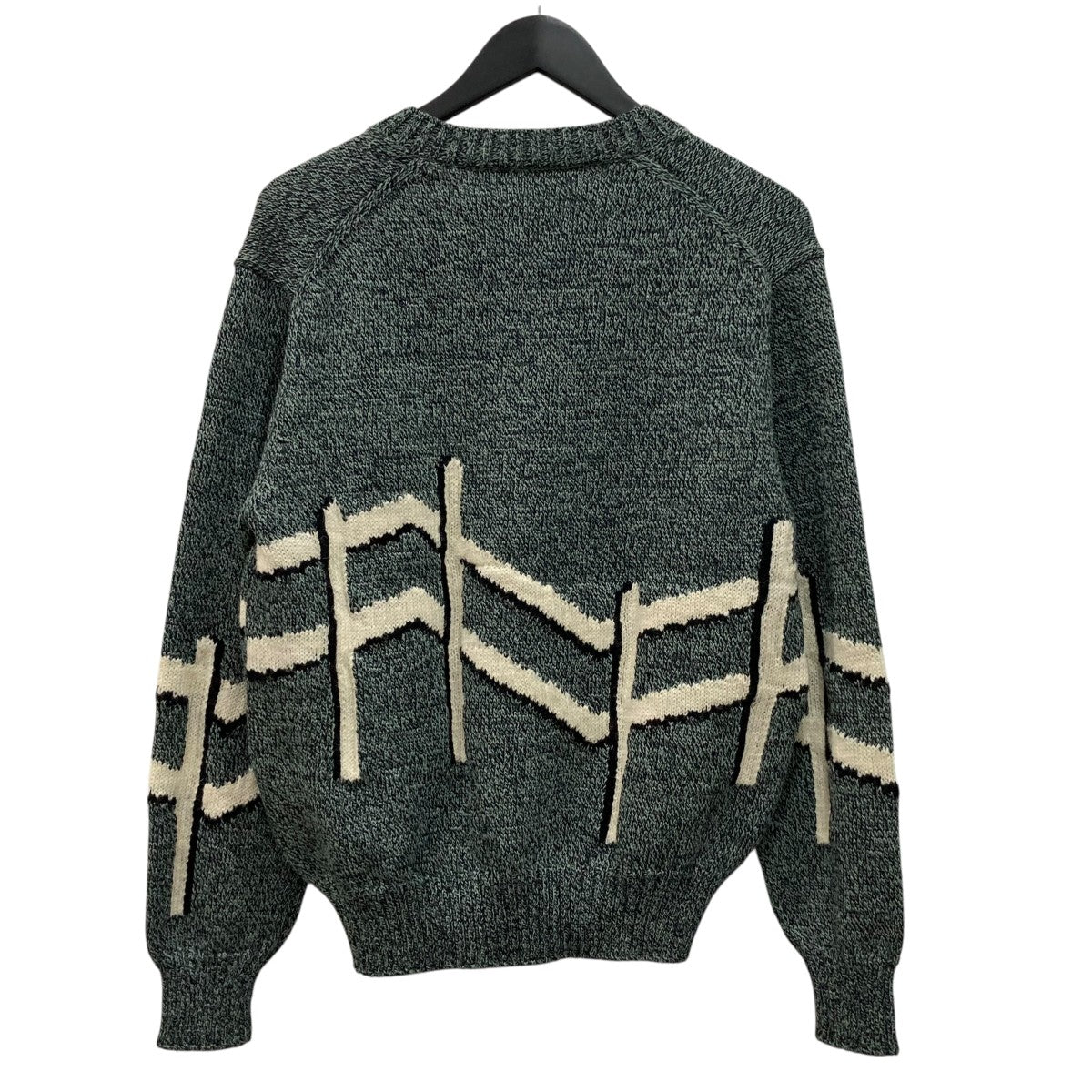 JUNYA WATANABE MAN 26SSウールエステル天竺インターシャジャガードニットジャケットWQN012 古着・中古-3枚目のアイテム画像