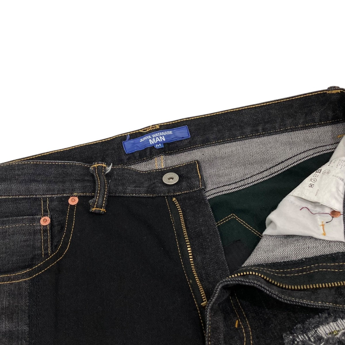 JUNYA WATANABE MAN Patchwork JeansデニムパンツWOP040 古着・中古-3枚目のアイテム画像
