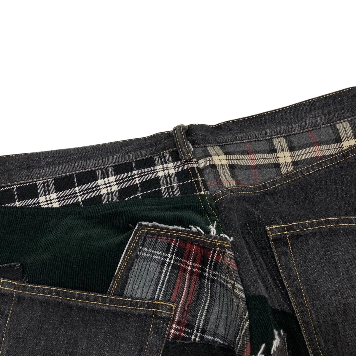 JUNYA WATANABE MAN Patchwork JeansデニムパンツWOP040 古着・中古-4枚目のアイテム画像