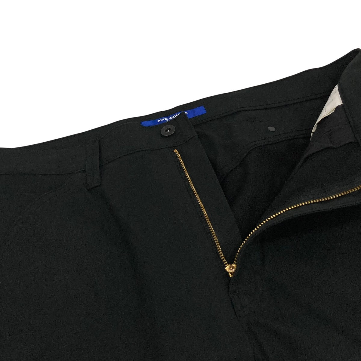 JUNYA WATANABE MAN COTTON OX × LEATHER POCKET PANTSカジュアルパンツWPP004 古着・中古-3枚目のアイテム画像