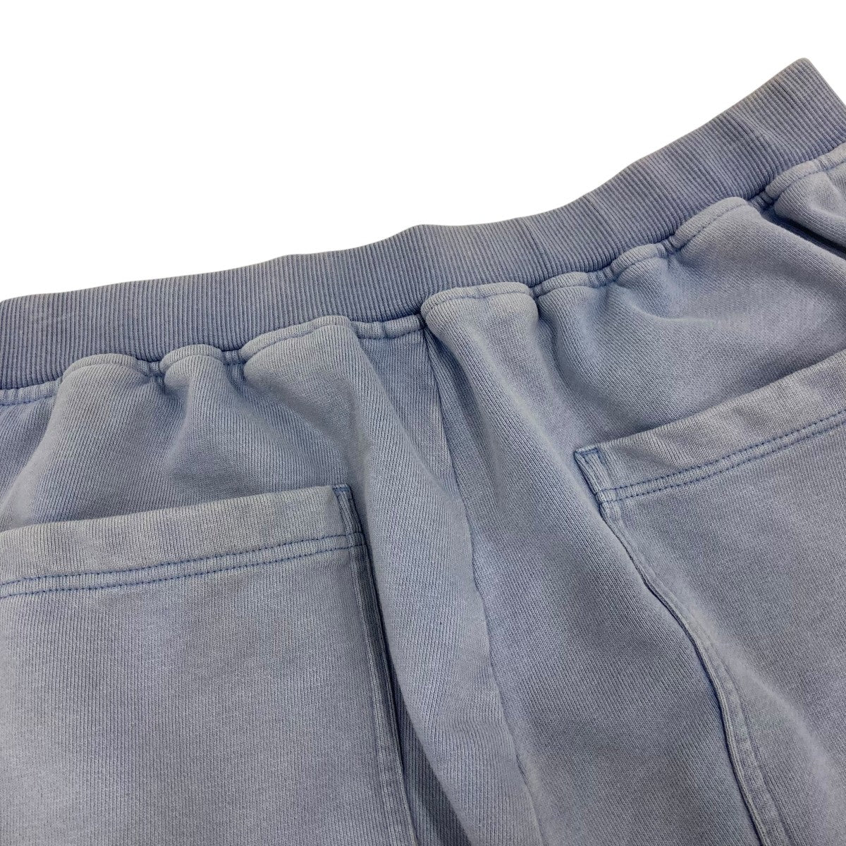 TAAKK 26SSSCULPTURAL EMBROIDERY JERSEY Sweat Wide Pants Blue breachスウェットパンツTA26SSPT070 古着・中古-4枚目のアイテム画像
