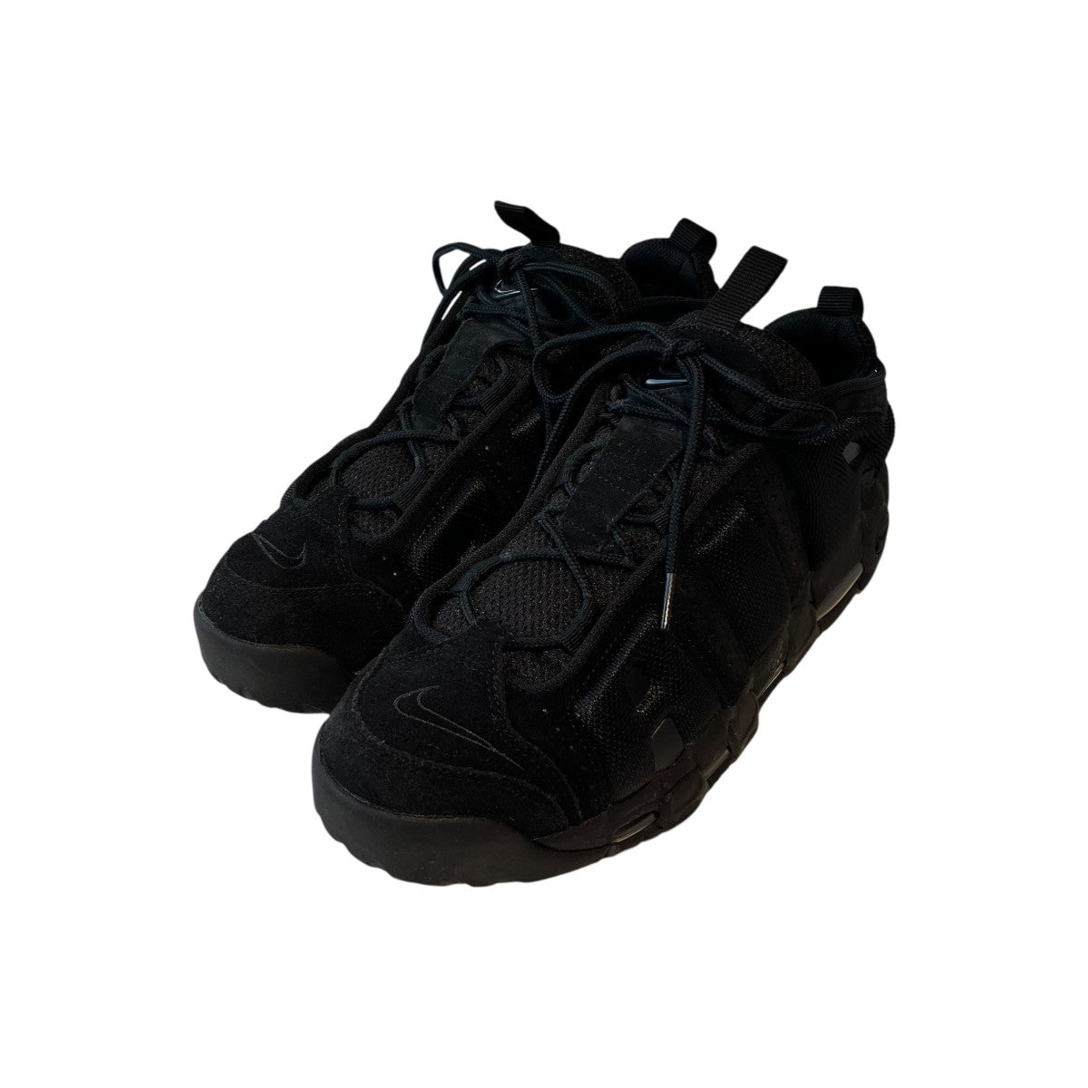 NIKE Air More Uptempo Low Triple BlackスニーカーIM6649-001 古着・中古-1枚目のアイテム画像