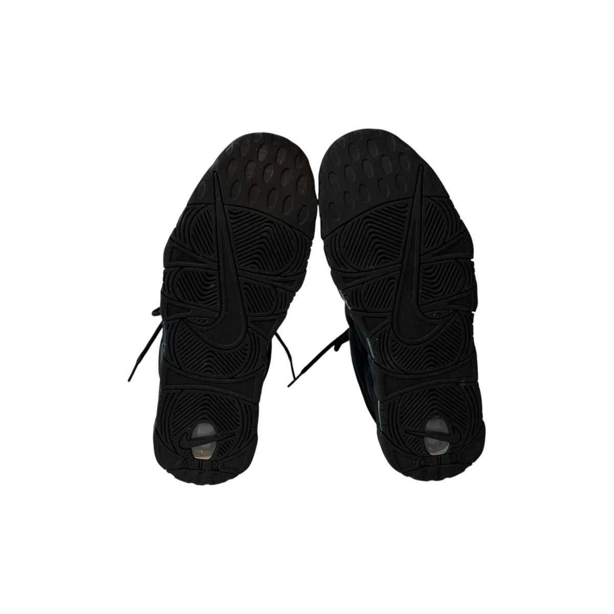 NIKE Air More Uptempo Low Triple BlackスニーカーIM6649-001 古着・中古-5枚目のアイテム画像