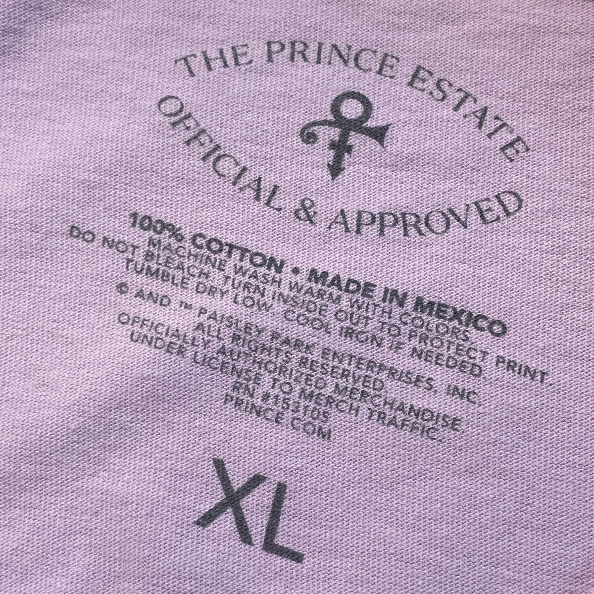 25AWPRINCE Purple半袖カットソー25073060006130