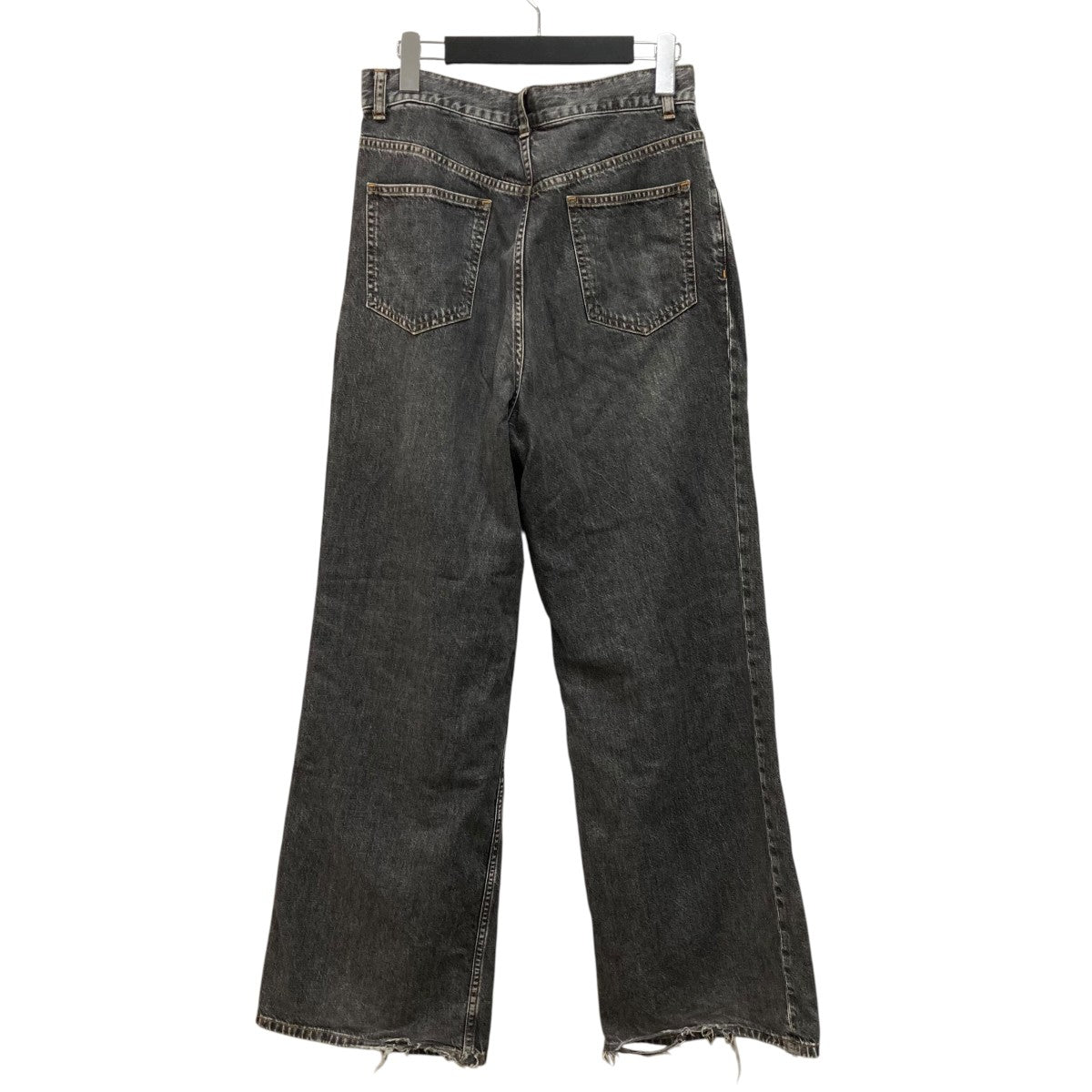 JOHN LAWRENCE SULLIVAN WASHED DENIM WIDE PANTSデニムパンツJLS0222S 古着・中古-2枚目のアイテム画像