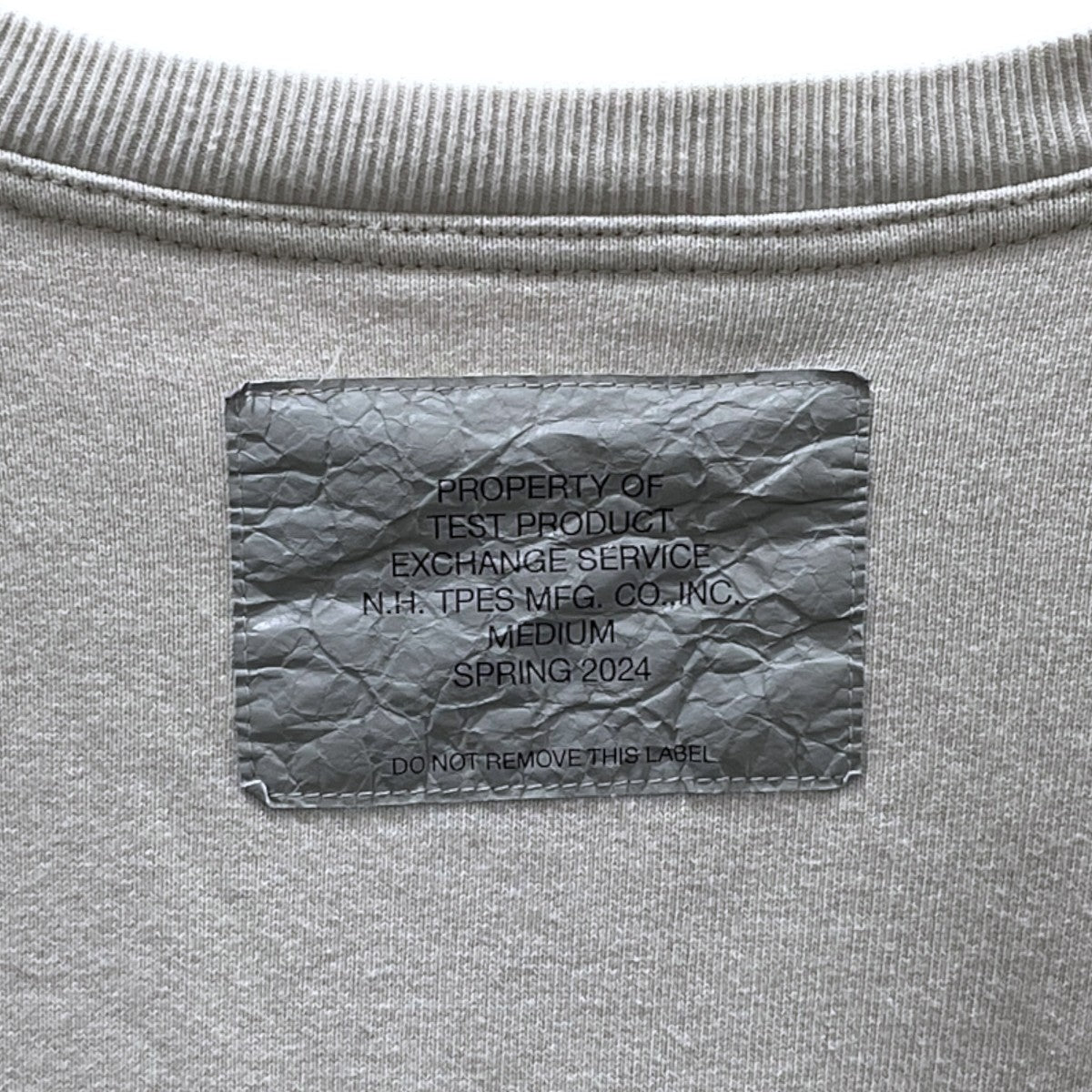 N．HOOLYWOOD 24SS スウェットトレーナー CREW NECK SWEATSHIRT クルーネックスウェットシャツ 9241-CS03-031 古着・中古-6枚目のアイテム画像