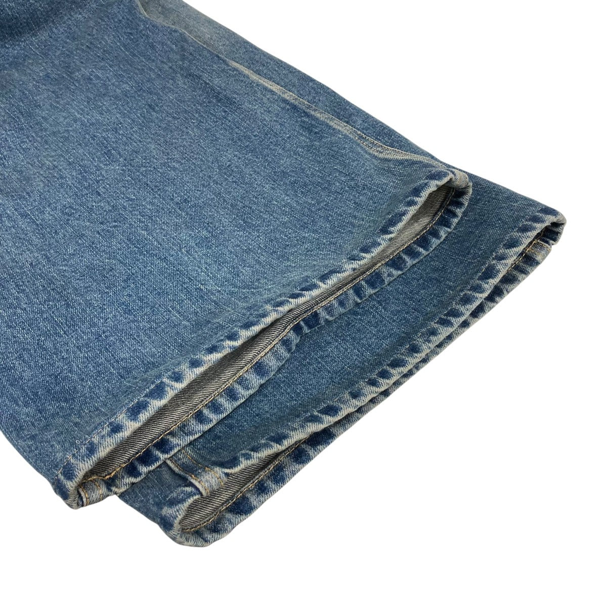モノグラムパッチ フレアブーツカットデニムパンツFQPX40