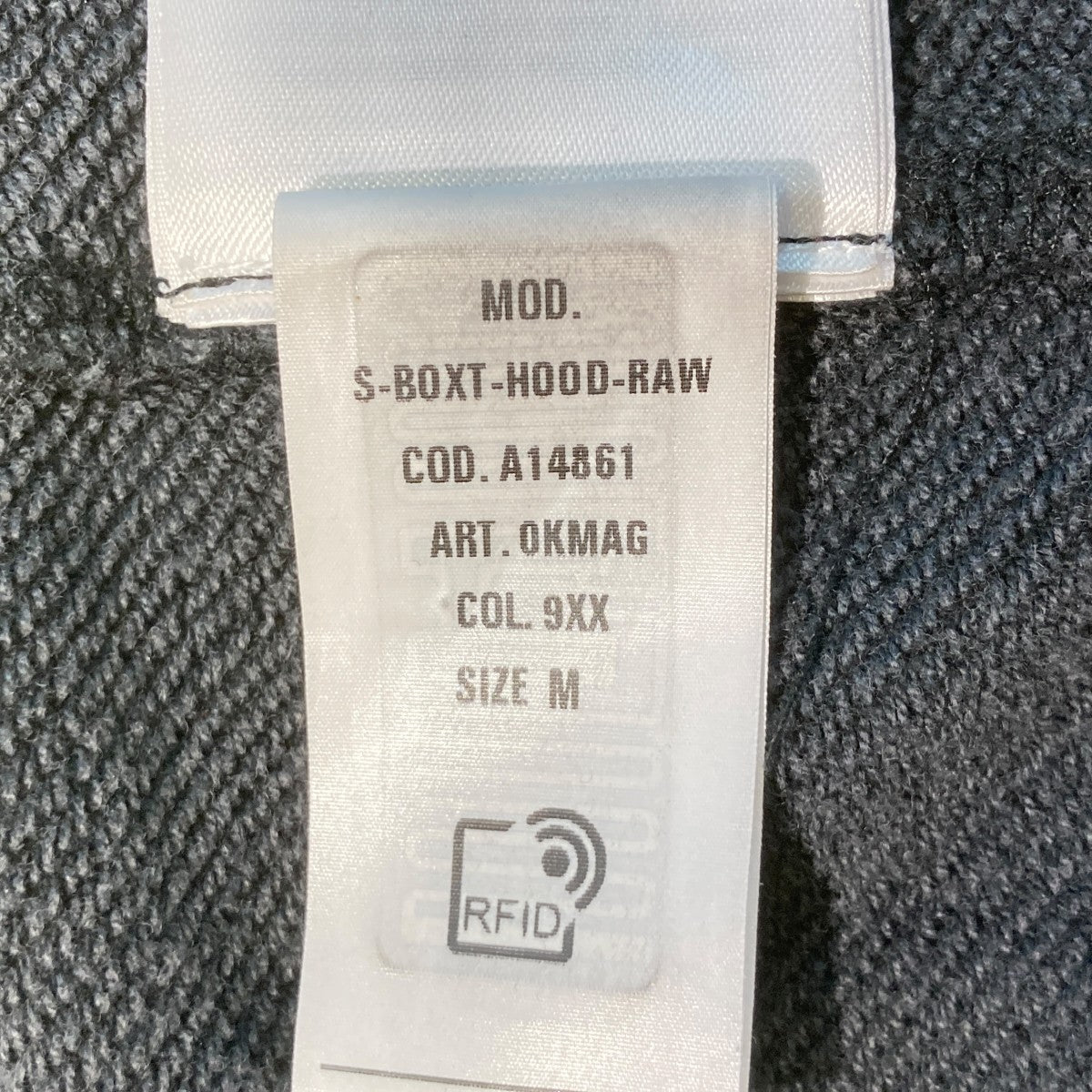S-BOXT-HOOD-RAWパーカーA14861