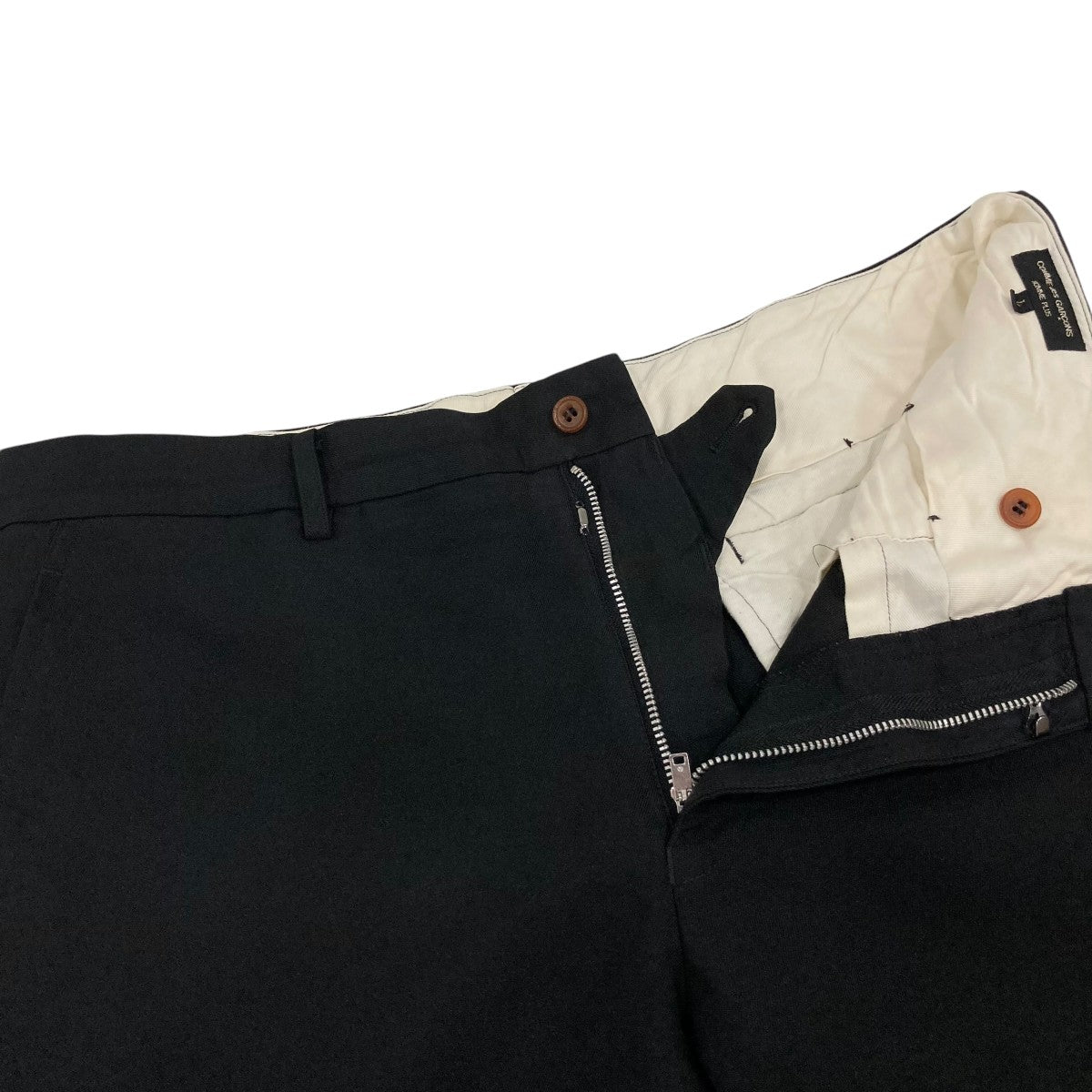 ポリ縮絨カシメ甲冑スタッズパンツデザインパンツPRP061